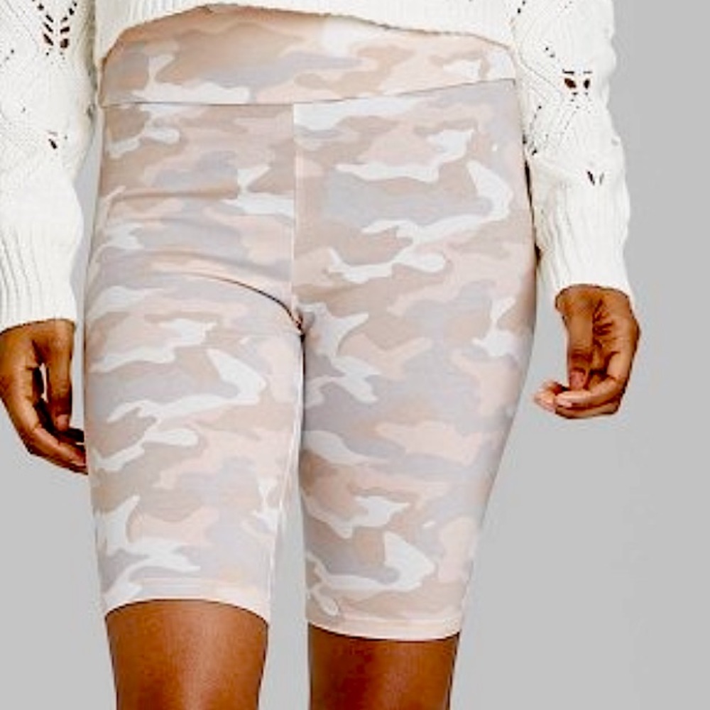 Women’s high-rise biker shorts Wild Fable